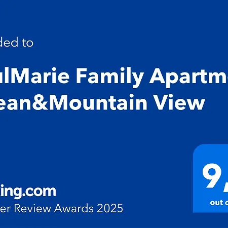 Apartment Paulmarie Family Ocean&mountain View